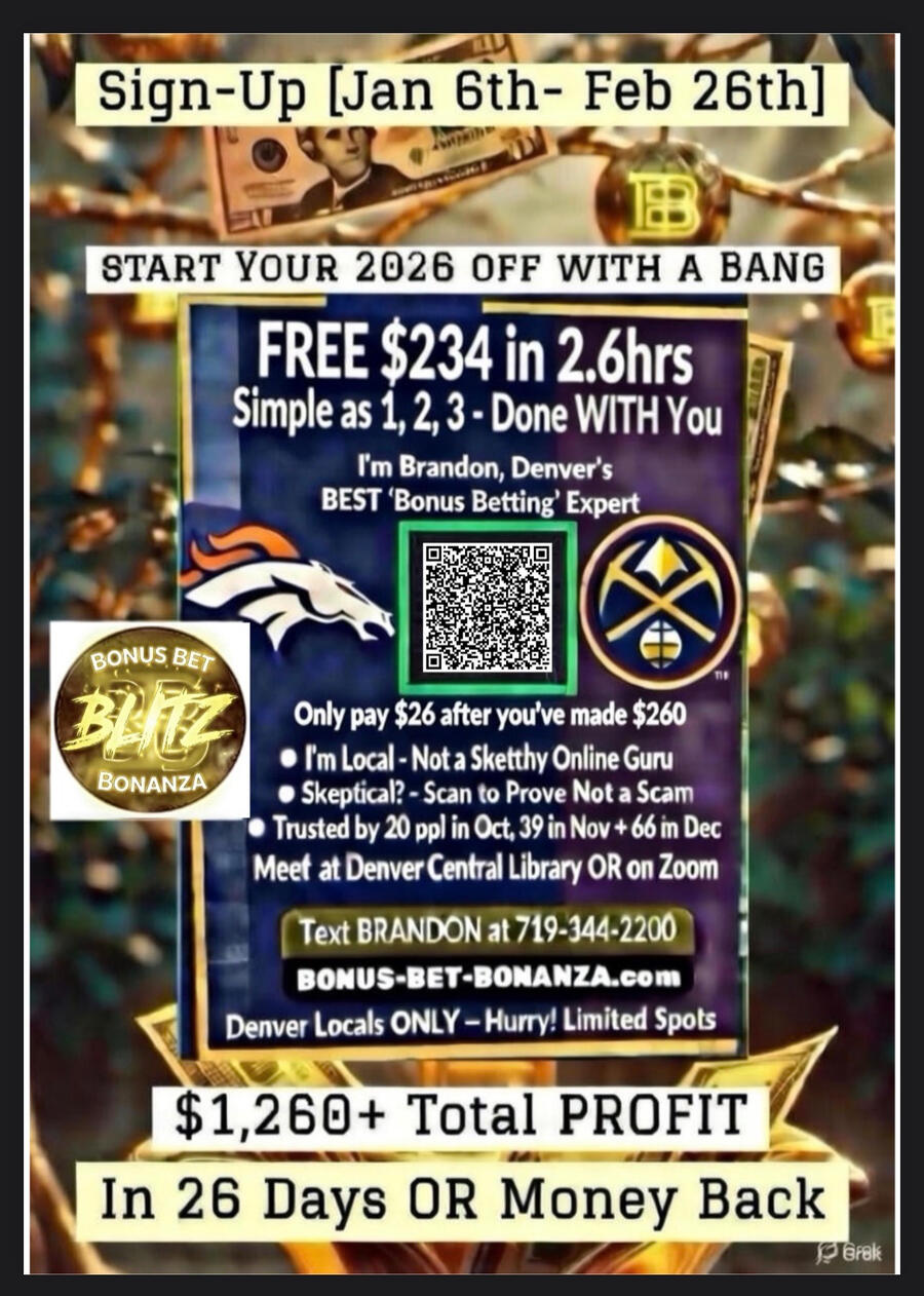 Start 2026 Off with a BANG